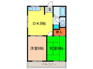 タカハイツの物件間取画像